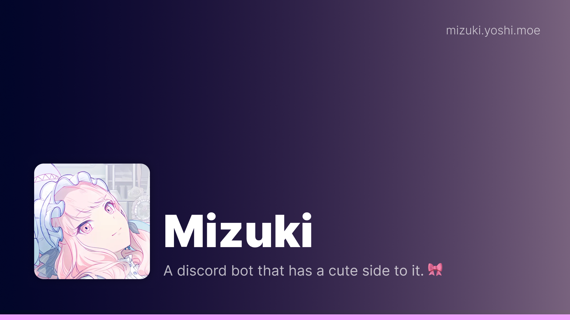 Mizuki Discord Bot